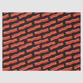 Papel De Seda Padrão de tiras de bacon desagradável