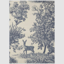 Padrão de Toile de Veado Floresta Cénica Botânica