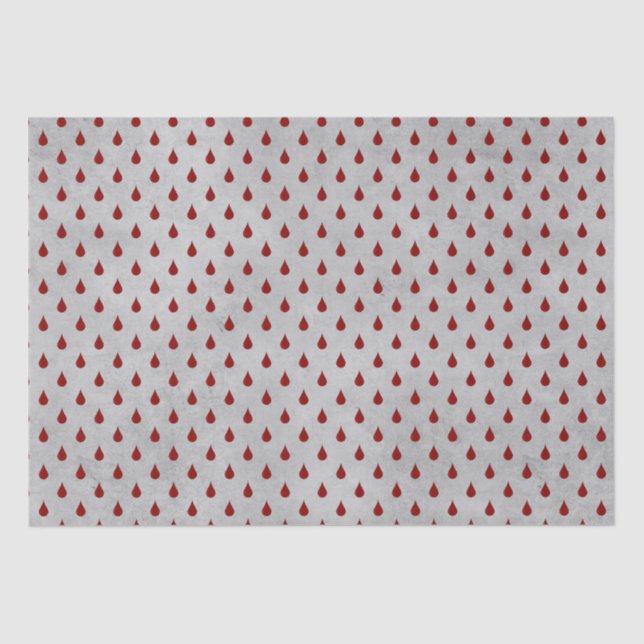 Papel De Seda Padrão de Vampiro (Frente )