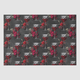 Papel De Seda Padrão de Vampiro