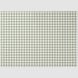 Papel De Seda Padrão de Verificação Neutral Elegante de Gingh
