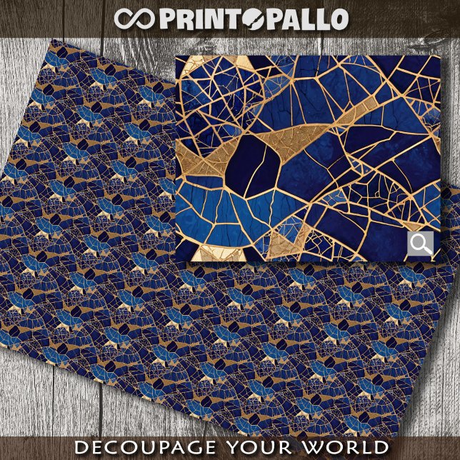 Papel De Seda Padrão de vidro Kintsugi ao fundo -  (Criador carregado)