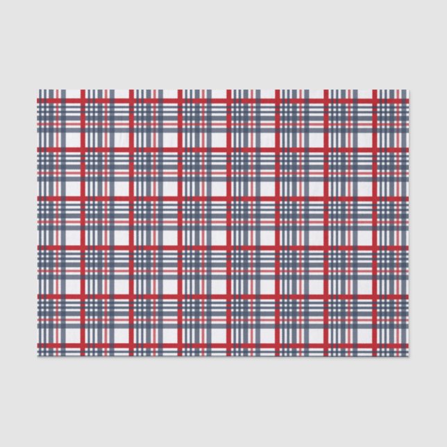 Papel De Seda padrão de xadrez (Frente )