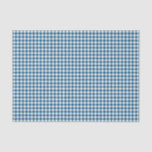 Papel De Seda Padrão de Xadrez de Gingham Azul-Marinho Brilhante<br><div class="desc">Papel-Padrão de Xadrez Gingham Azul,  Marinho Retroativo,  Cujo  é Grito</div>