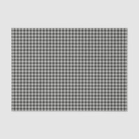 Padrão de Xadrez na moda Retro Preto e Cinza Gingh