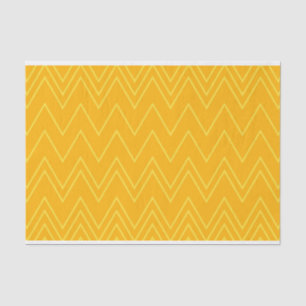 Papel De Seda Padrão de ziguezague amarelo, legal, moderno e ur