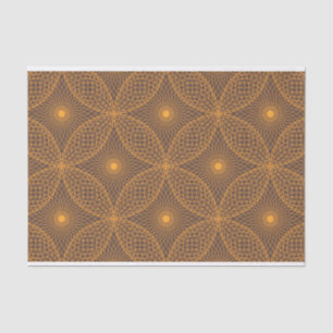 Papel De Seda Padrão decorativo, chic, estilo abstrato mandala