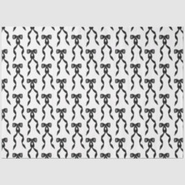 Papel De Seda Padrão do Arco Preto da Aquarela do rico