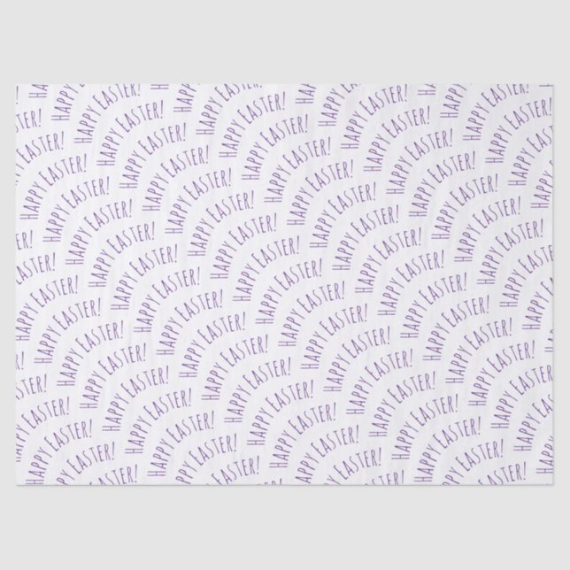 Papel De Seda Padrão do felz pascoa (Frente )