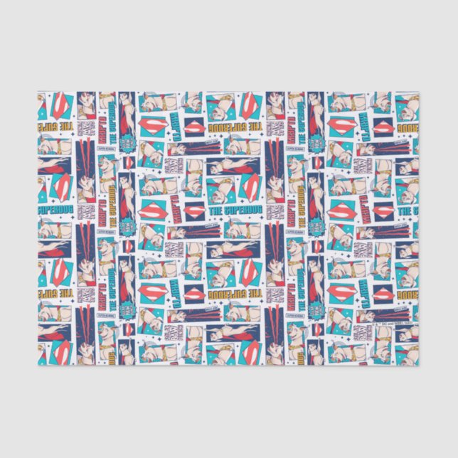 Papel De Seda Padrão do painel de músicas Krypto (Frente )