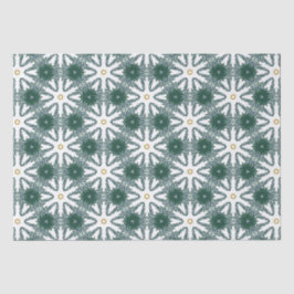 Papel De Seda Padrão Dourado de luxo da Estrela de Natal