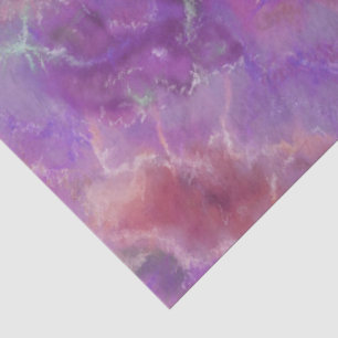 Papel De Seda Padrão Elegante rosa, roxo e prata do mármore