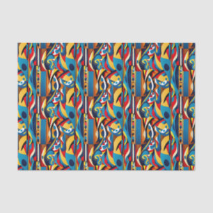 Papel De Seda Padrão étnico, design étnica, étnico