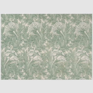 Papel De Seda Padrão Flor, William Morris