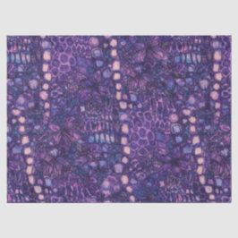 Papel De Seda Padrão Floral Abstrato Colorido Vibrante