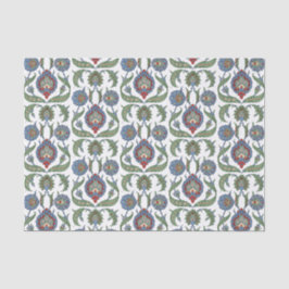 Papel De Seda Padrão floral arábico