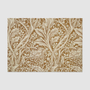 Papel De Seda Padrão Floral Clássico Arcádia de William Morris