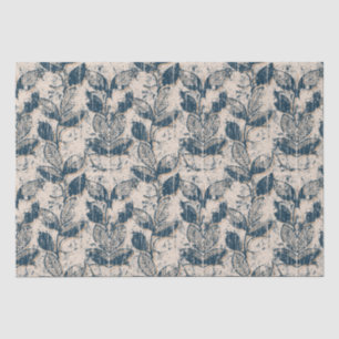 Papel De Seda Padrão Floral em Perturbação