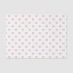 Papel De Seda Padrão Fofo de Carrinho de Bebê Rosa