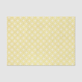 Papel De Seda Padrão Geométrico Moderno Pastel Solarenga Amarelo