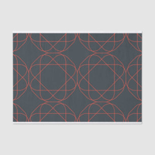 Papel De Seda Padrão geométrico moderno, simples, fofo e lúdico