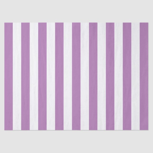 Papel De Seda Padrão Lilac Branco Lilac Púrpura Elegante (Frente )