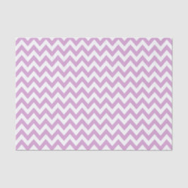 Papel De Seda Padrão Lilac ZigZag / Chevron