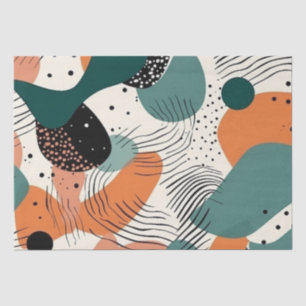 Papel De Seda Padrão mínimo sem costura Abstrato - Geométrico (1