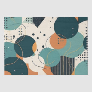 Papel De Seda Padrão mínimo sem costura Abstrato - Geométrico (3
