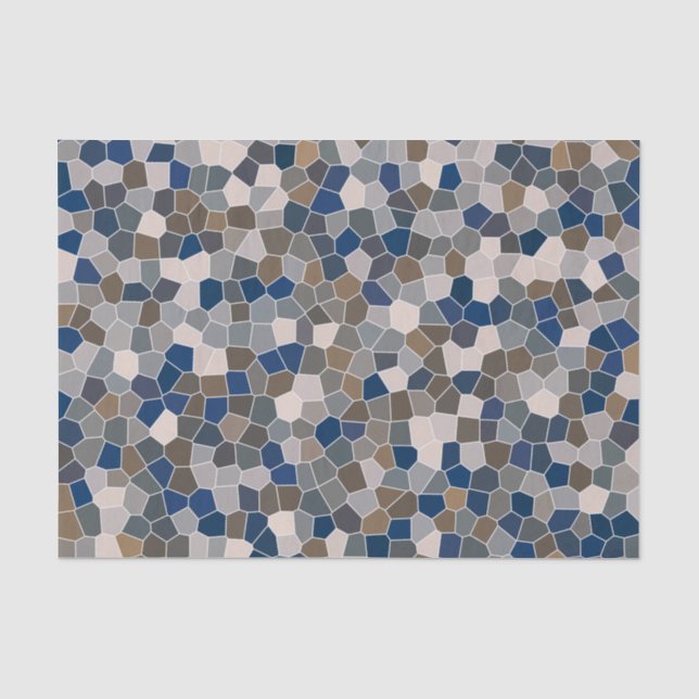 Papel De Seda Padrão moderno elegante e atual (Frente )