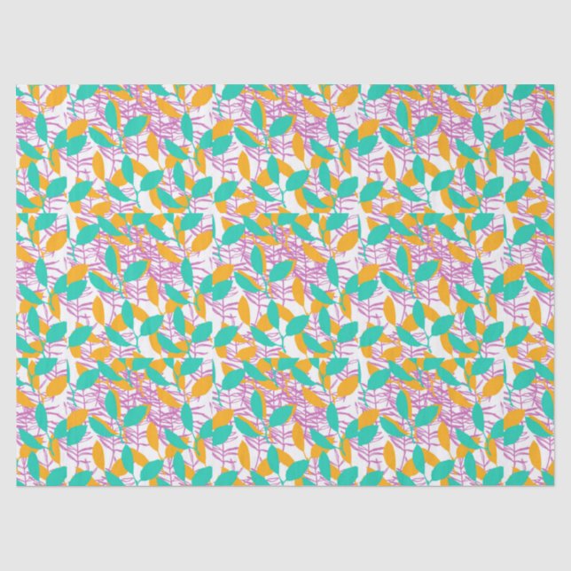 Papel De Seda padrão não contínuo (Frente )