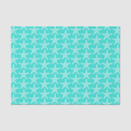 Papel De Seda Padrão Náutico de Verão da Praia da Estrela do Tur
