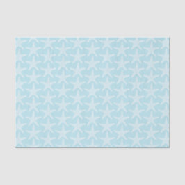 Papel De Seda Padrão Náutico de Verão Praia da Estrela do Mar   