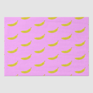 Papel De Seda Padrão pop Art Banana