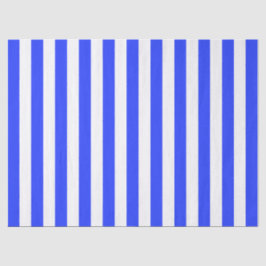 Papel De Seda Padrão Real Azul Brilhante Elegante