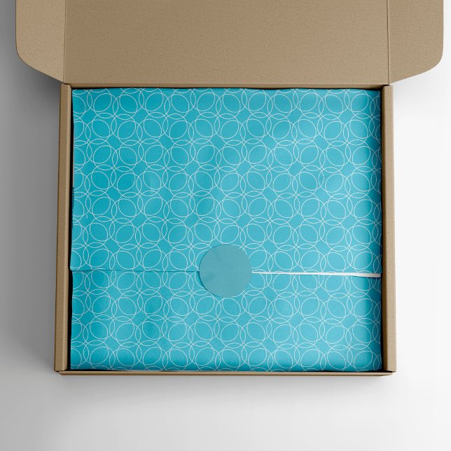 Papel De Seda Padrão Simples Moderno (Criador carregado)