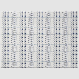 Papel De Seda Padrão Tradicional do Corante Secundário das Linha