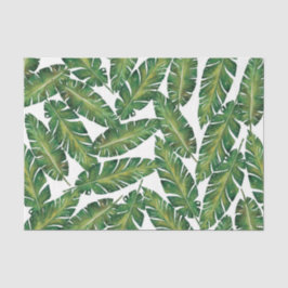 Papel De Seda Padrão Verde Folha 4