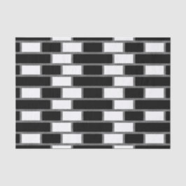 Papel De Seda Padrão Verificado De Tartan De Sillitodo Preto E B