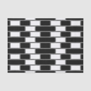Papel De Seda Padrão Verificado De Tartan De Sillitodo Preto E B