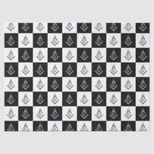 Papel De Seda Padrão Verificado do Freemason