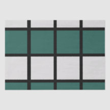 Padrão Verificado em Preto da Cinza Teal