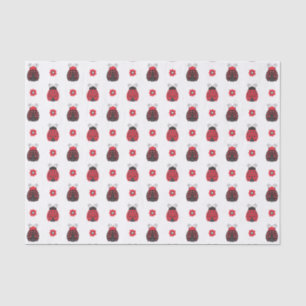 Papel De Seda Padrão Vermelho Cinto