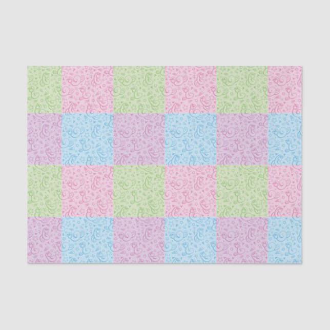 Papel De Seda padrões com cobras (Frente )