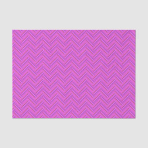 Papel De Seda Padrões cor-de-rosa de ondas duplas