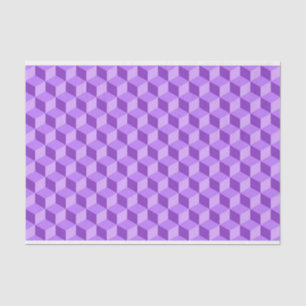Papel De Seda Padrões GEOMÉTRICOS DE CUBO BRILHANTES
