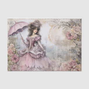 Papel De Seda Página de Tecidos da Princesa Rococo