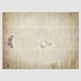 Papel De Seda Página francesa do dicionário do Grunge