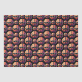 Papel De Seda Pai de basquete