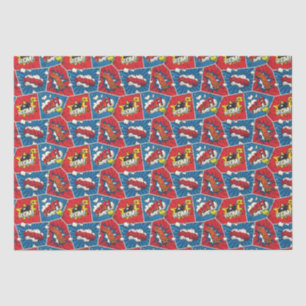 Papel De Seda Painéis de livros em quadrinhos de pop Art